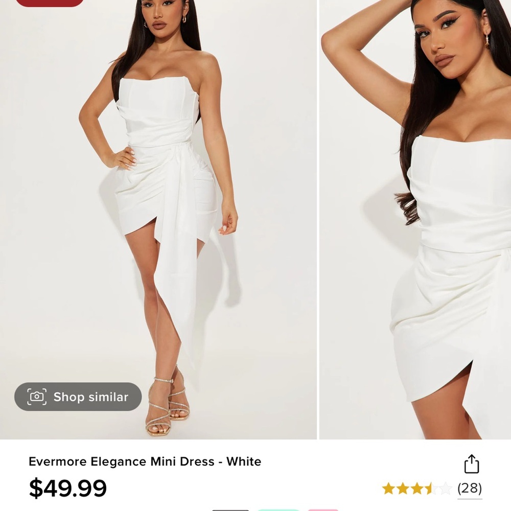 Evermore elegance mini dress